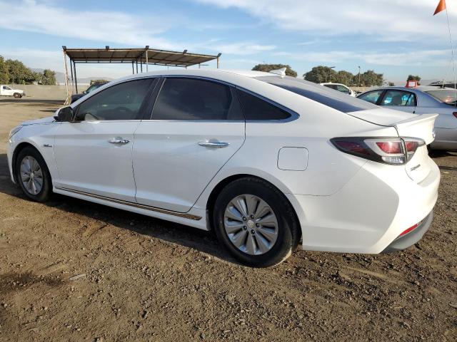 KMHE24L16GA034830 - 2016 HYUNDAI SONATA HYBRID WHITE photo 2