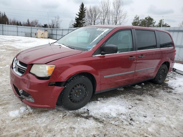 2D4RN4DG7BR600372 - 2011 DODGE GRAND CARA EXPRESS MAROON photo 1