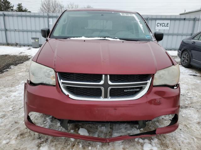 2D4RN4DG7BR600372 - 2011 DODGE GRAND CARA EXPRESS MAROON photo 5