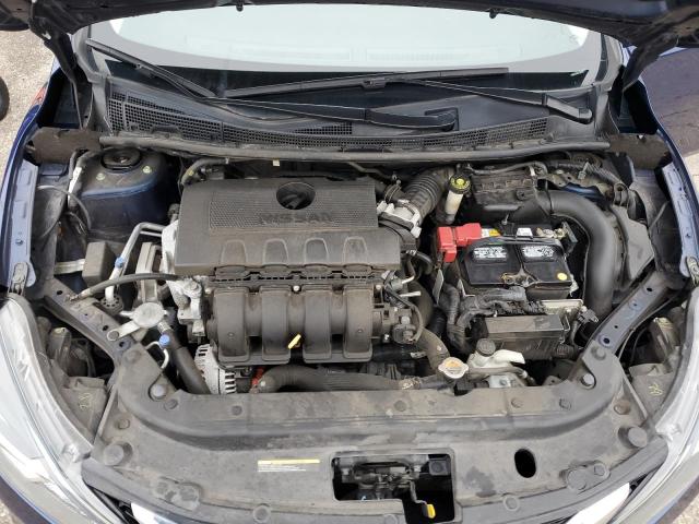 3N1AB7AP9KY327611 - 2019 NISSAN SENTRA S BLUE photo 11