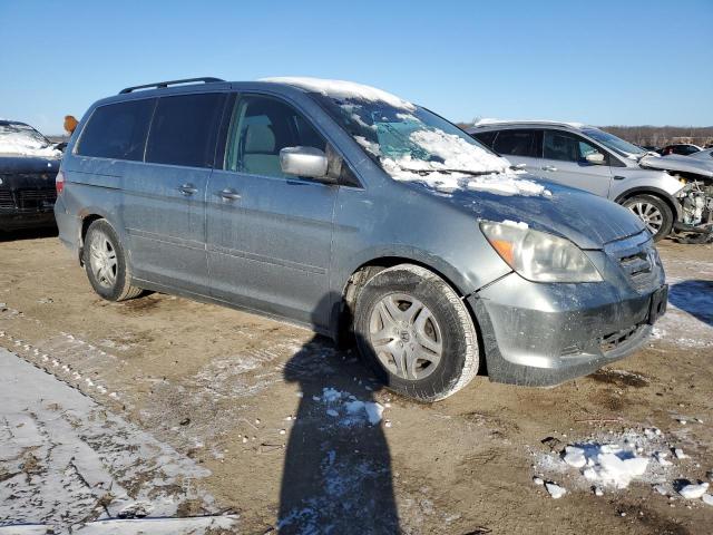 5FNRL38435B128958 - 2005 HONDA ODYSSEY EX BLUE photo 4