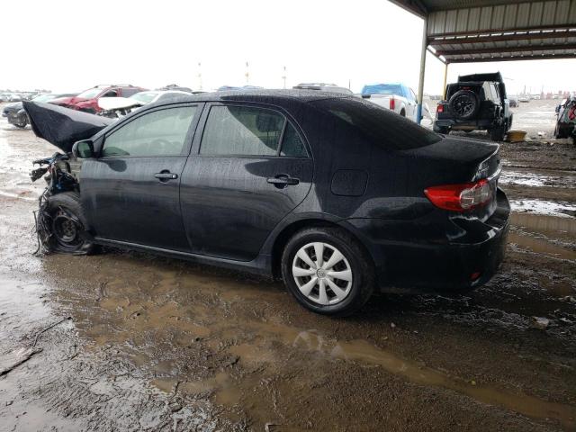 JTDBU4EE8B9160912 - 2011 TOYOTA COROLLA BASE BLACK photo 2