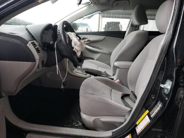 JTDBU4EE8B9160912 - 2011 TOYOTA COROLLA BASE BLACK photo 7