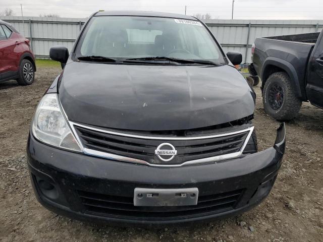 3N1BC1CP8CK290406 - 2012 NISSAN VERSA S BLACK photo 5