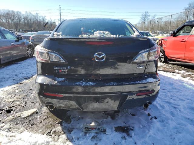 JM1BL1U59B1362028 - 2011 MAZDA 3 S BLACK photo 6