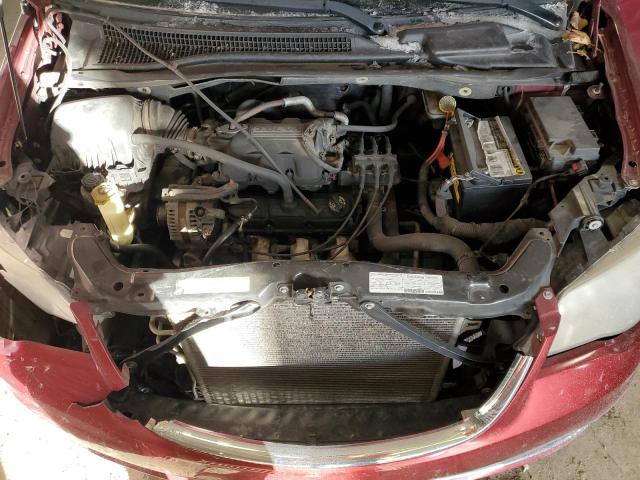 2A8HR54P28R729754 - 2008 CHRYSLER TOWN & COU TOURING MAROON photo 12