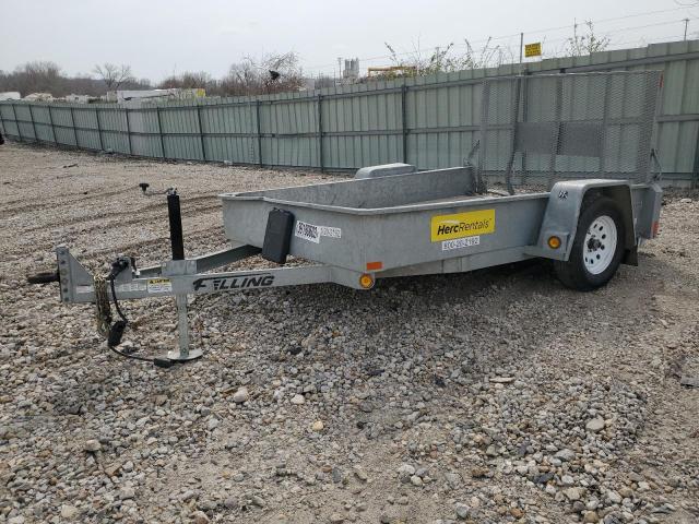 5FTBE1115J2004256 - 2018 FELL TRAILER SILVER photo 2