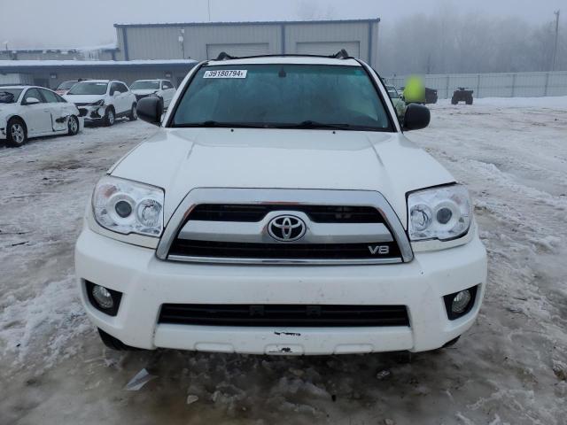 JTEBT14R78K003679 - 2008 TOYOTA 4RUNNER SR5 WHITE photo 5