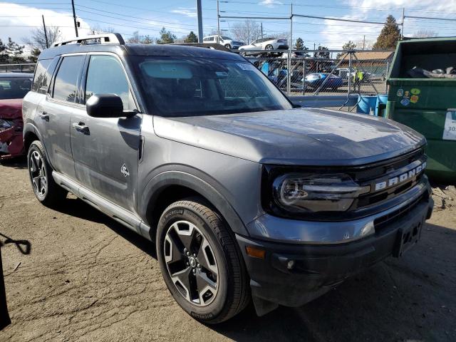 3FMCR9C6XNRD74822 - 2022 FORD BRONCO SPO OUTER BANKS GRAY photo 4