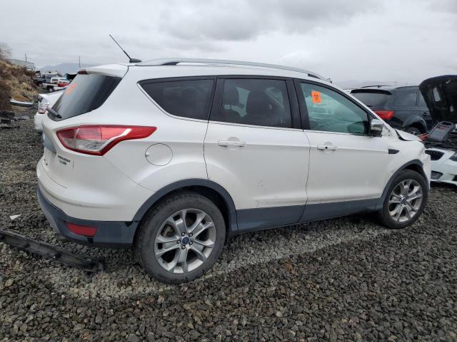 1FMCU9J9XEUD18853 - 2014 FORD ESCAPE TITANIUM WHITE photo 3