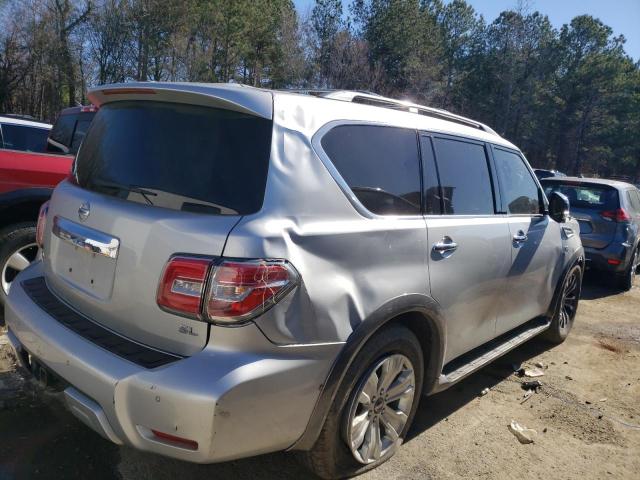 JN8AY2ND0J9056865 - 2018 NISSAN ARMADA SV SILVER photo 3