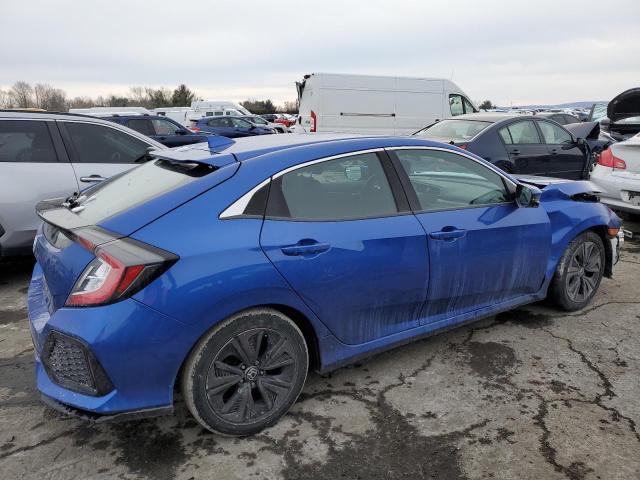 SHHFK7H50HU414436 - 2017 HONDA CIVIC EX BLUE photo 3