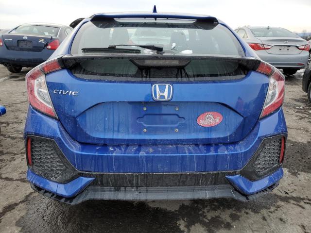 SHHFK7H50HU414436 - 2017 HONDA CIVIC EX BLUE photo 6