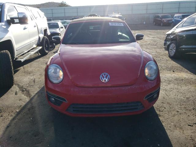 3VW7S7AT1DM828844 - 2013 VOLKSWAGEN BEETLE TURBO RED photo 5