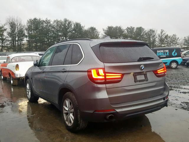 5UXKR0C59E0C26701 - 2014 BMW X5 XDRIVE35I GRAY photo 3