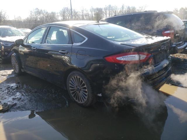 3FA6P0K92GR175447 - 2016 FORD FUSION TITANIUM BLACK photo 2