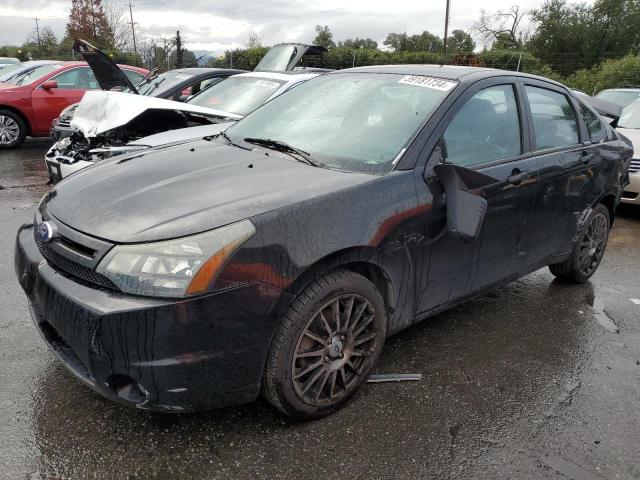1FAHP3GN4BW136414 - 2011 FORD FOCUS SES BLACK photo 1