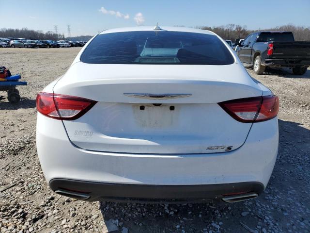 1C3CCCBG5FN522199 - 2015 CHRYSLER 200 S WHITE photo 6