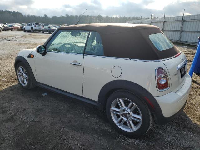 WMWZN3C50BTZ78224 - 2011 MINI COOPER WHITE photo 2