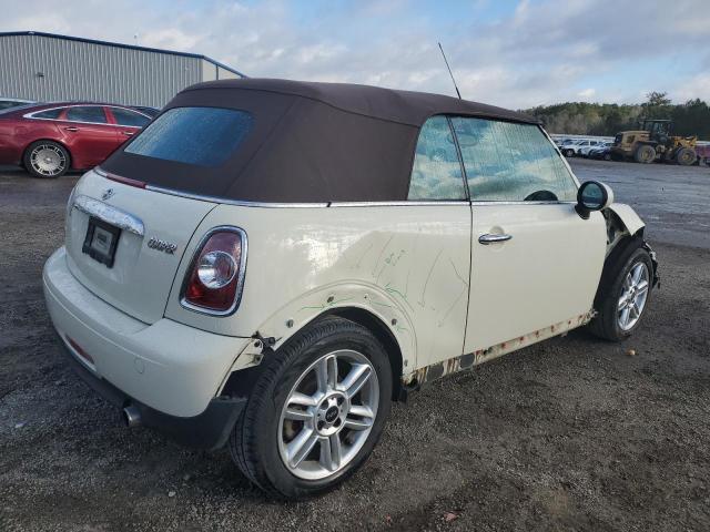 WMWZN3C50BTZ78224 - 2011 MINI COOPER WHITE photo 3