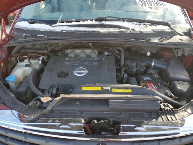 5N1BV28U77N101333 - 2007 NISSAN QUEST S RED photo 11