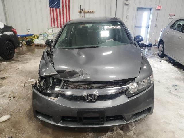 2HGFA16369H335787 - 2009 HONDA CIVIC VP GRAY photo 5