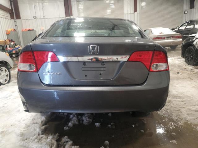 2HGFA16369H335787 - 2009 HONDA CIVIC VP GRAY photo 6