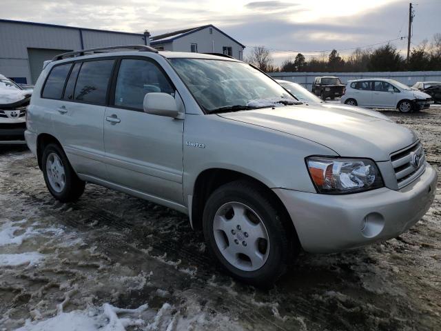 JTEEP21A640062492 - 2004 TOYOTA HIGHLANDER SILVER photo 4