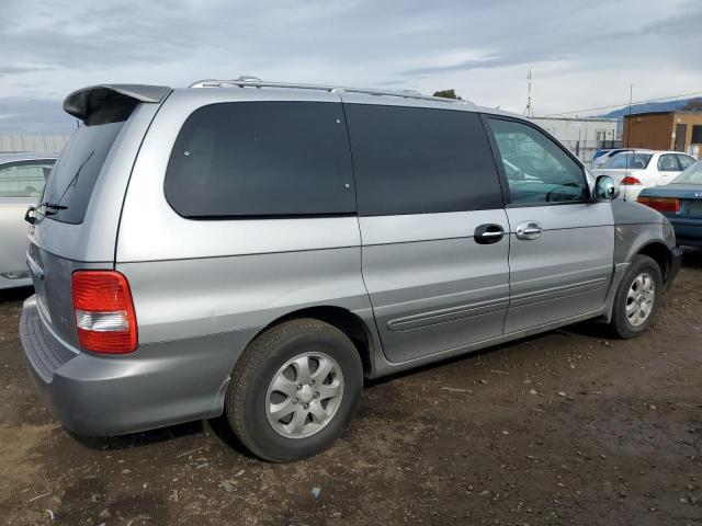 KNDUP132656646616 - 2005 KIA SEDONA EX SILVER photo 3