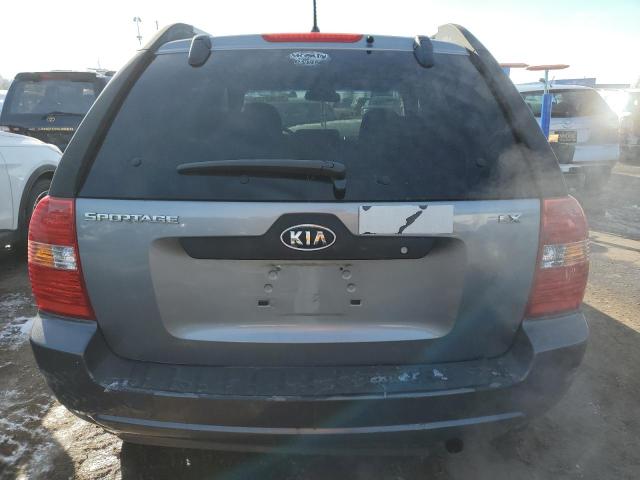 KNDJF724767293942 - 2006 KIA NEW SPORTA GRAY photo 6