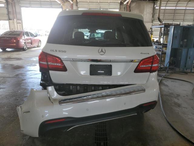 4JGDF7DE6KB240252 - 2019 MERCEDES-BENZ GLS 550 4MATIC WHITE photo 6