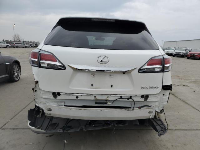 JTJBK1BA9D2033116 - 2013 LEXUS RX 350 BASE WHITE photo 6