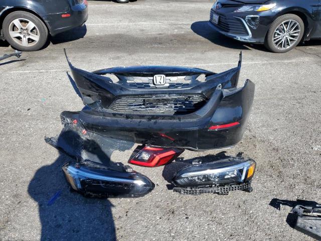 19XFL1H86NE021807 - 2022 HONDA CIVIC SPORT TOURING Czarny zdjęcie 12