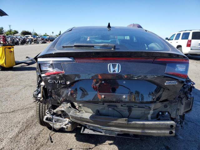 19XFL1H86NE021807 - 2022 HONDA CIVIC SPORT TOURING Czarny zdjęcie 6