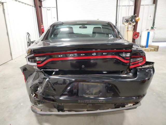 2C3CDXAT9GH307650 - 2016 DODGE CHARGER POLICE BLACK photo 6