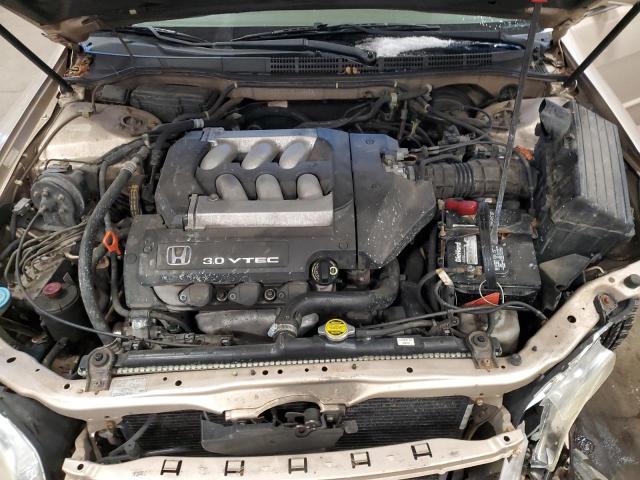 1HGCG165X2A003682 - 2002 HONDA ACCORD EX TAN photo 11