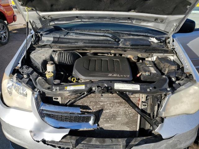 2D4RN4DG3BR769076 - 2011 DODGE GRAND CARA EXPRESS SILVER photo 12