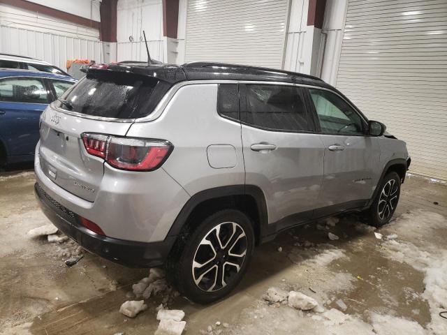 3C4NJDCN5PT565701 - 2023 JEEP COMPASS LIMITED GRAY photo 3