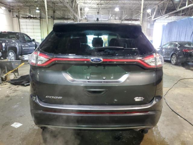 2FMPK4J91HBC62063 - 2017 FORD EDGE SEL CHARCOAL photo 6