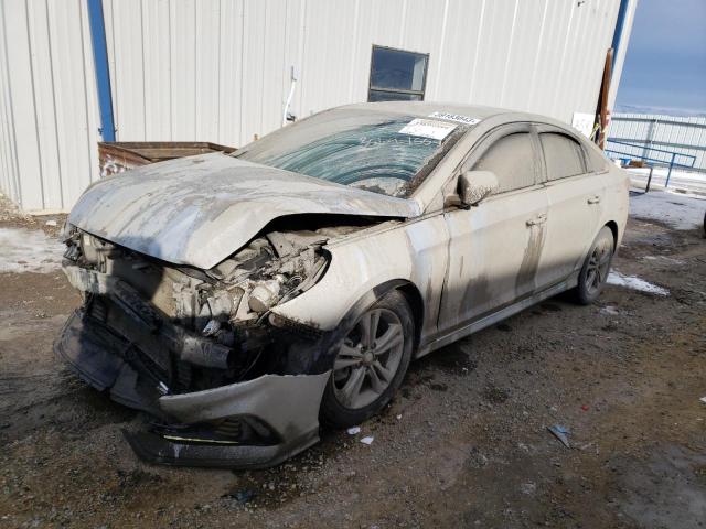 5NPE34AF7JH622669 - 2018 HYUNDAI SONATA SPORT SILVER photo 1