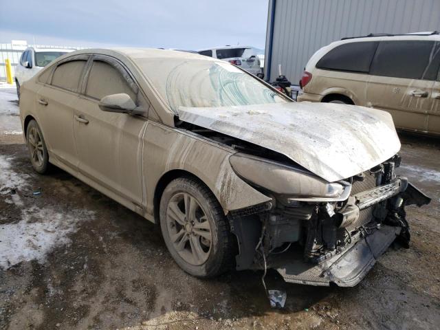 5NPE34AF7JH622669 - 2018 HYUNDAI SONATA SPORT SILVER photo 4