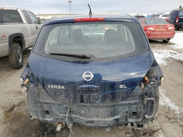 3N1BC13E67L426725 - 2007 NISSAN VERSA S BLUE photo 6