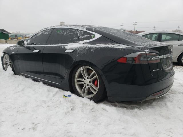 5YJSA1CN0DFP10008 - 2013 TESLA MODEL S 黑色 照片 2