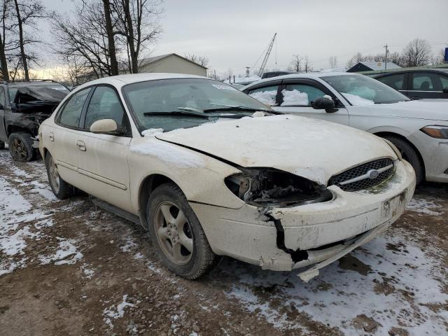 1FAFP53U82A162995 - 2002 FORD TAURUS SE WHITE photo 4