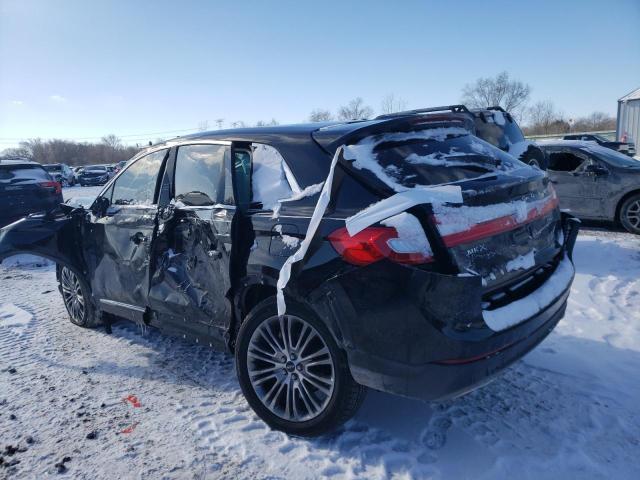 2LMPJ8LR1HBL29093 - 2017 LINCOLN MKX RESERVE Қара фото 2
