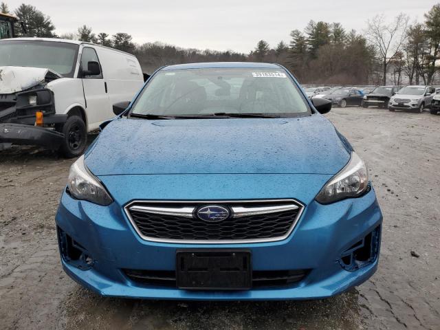 4S3GKAA62J3609060 - 2018 SUBARU IMPREZA BLUE photo 5