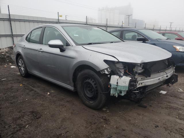 4T1B11HK6KU711288 - 2019 TOYOTA CAMRY L SILVER photo 4