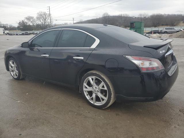 1N4AA5AP6CC837967 - 2012 NISSAN MAXIMA S BLACK photo 2