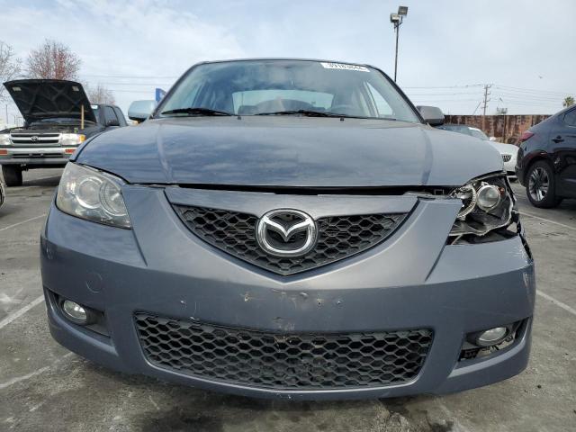 JM1BK32G891251418 - 2009 MAZDA 3 I GRAY photo 5