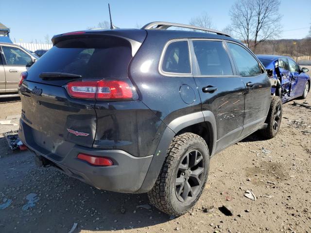 1C4PJMBX8JD547640 - 2018 JEEP CHEROKEE TRAILHAWK BLACK photo 3